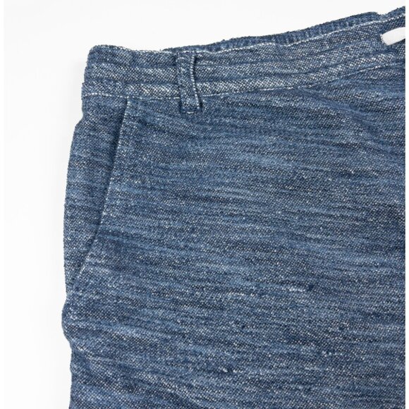 Johnnie-O Boardy Lounger Pull-On Short Men's Medium Hangin' Out Blue Terry Soft - Picture 8 of 15